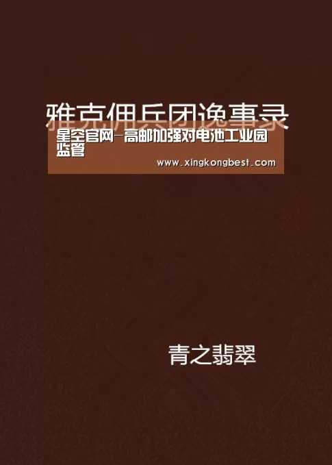 星空官网-高邮加强对电池工业园监管(图1) 星空直播